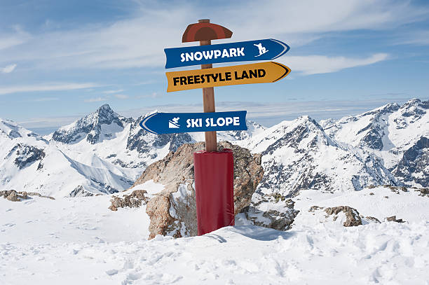 Winter Scenic in the French Alps, Les 2 Alpes