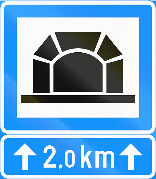 Road sign 565 in Finland - Tunnel