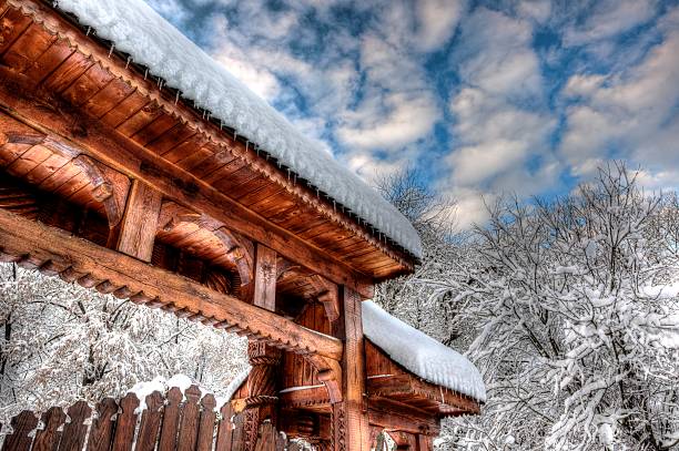 istock Traditional Carved Wood Wate - HDR 472573104