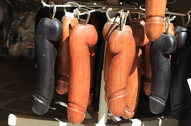 Bottle Openers in Chania, Greece Phallic shaped bottle openers for sale in Chania in Crete phallus shaped stock pictures, royalty-free photos & images