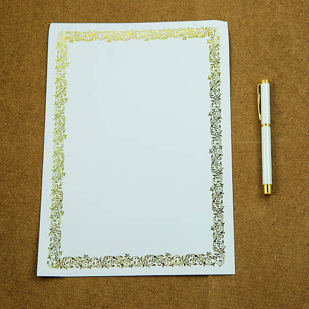 istock Blank paper waiting for idea with pen 472579736