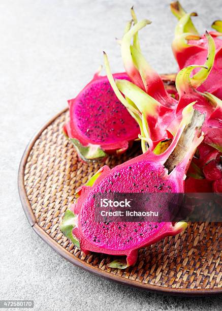 Fresh Fruit Pitaya Stock Photo - Download Image Now - 2015, Backgrounds, Freshness