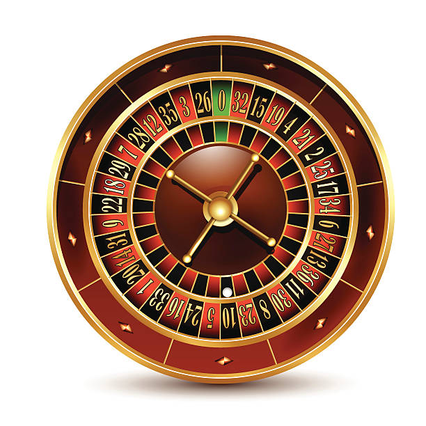 casino roulette. - roulette roulette wheel wheel isolated stock-grafiken, -clipart, -cartoons und -symbole