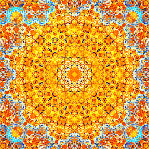 istock Colorful geometric kaleidoscope fractal 472584622