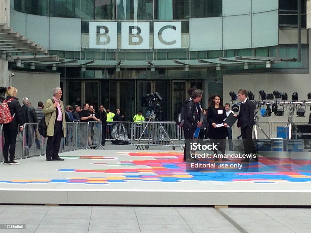BBC élection producteurs de préparer - Photo de BBC libre de droits