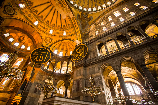 Hagia Sophia interior..