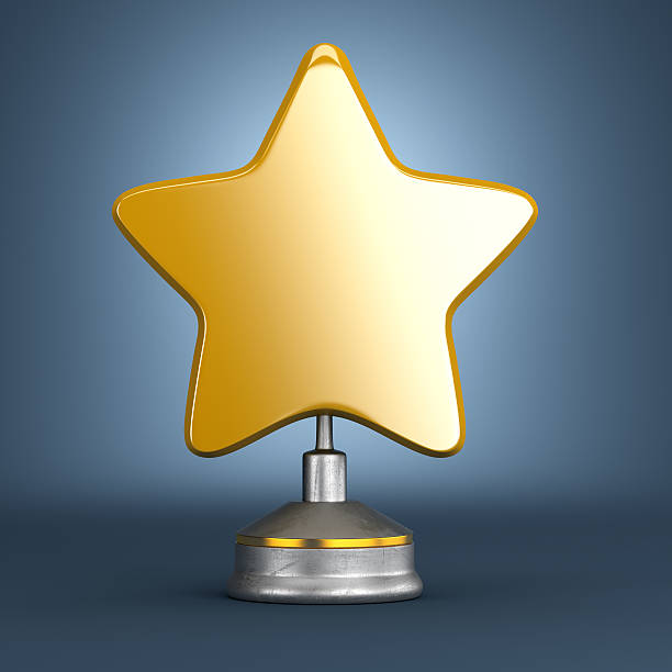 istock Golden star award 472594306
