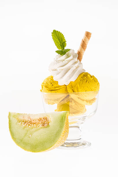 istock sundae with whipping cream on the bright background 472594400