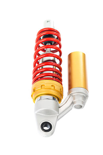 istock New red motorcycle suspension 472596012