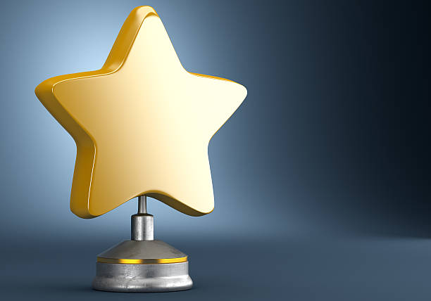 istock Golden star award 472598696