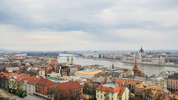 la ciudad de budapest - überblick fotografías e imágenes de stock