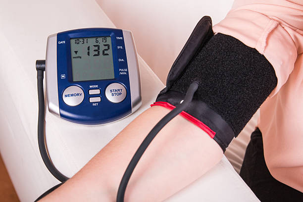 istock Blood pressure gauge examination 472604912