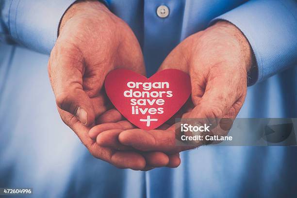 Reminder Of Importance Of Organ Donation Organ Donors Save Lives Stock Photo - Download Image Now