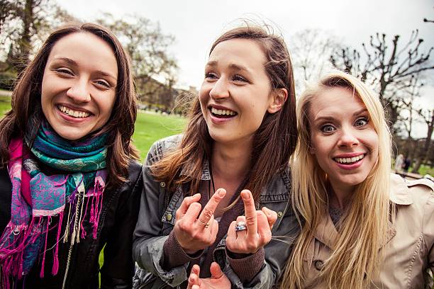 istock Women having fun together 472605324
