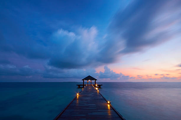istock Dawn In The Maldives 472610156