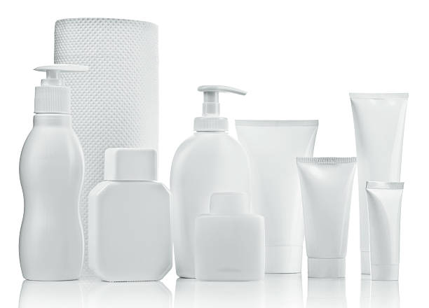 istock white bottles tubes and towel 472611364