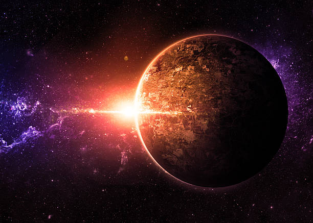 istock Alien World - Elements of this Image Furnished by NASA 472616758