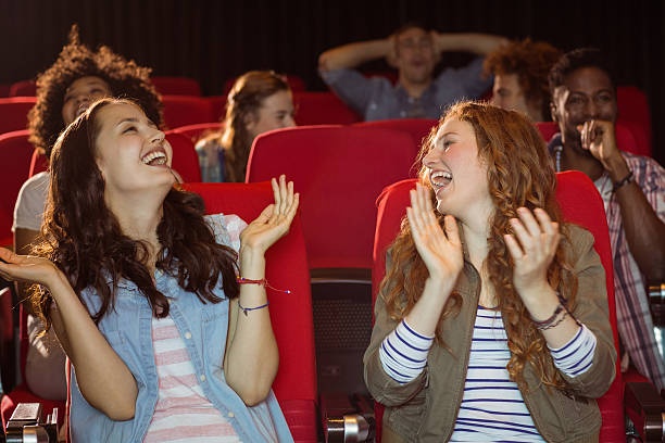 istock Young friends watching a film 472617598