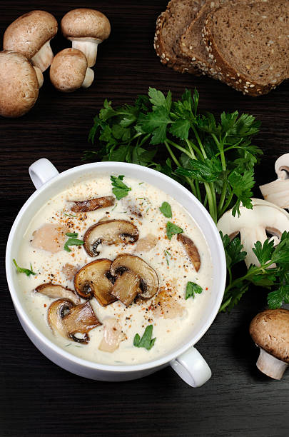 istock creamy soup pureed mushrooms and chicken 472619244