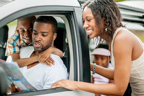 istock Family Planning their Driving Route 472626012