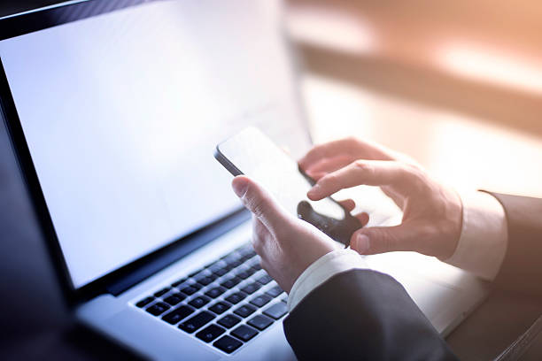 istock Businessman working on the smartphone. 472630070