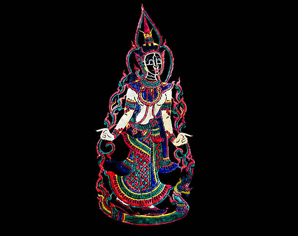 Shadow puppetry performance arts from southern Thailand called Nang Talung