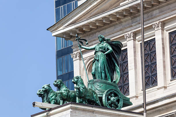istock Quadriga statue in Frankfurt Main, Germany 472640606