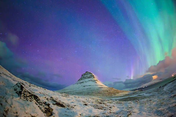 istock Spectacular northern lights appear over Mount Kirkjufell 472646078