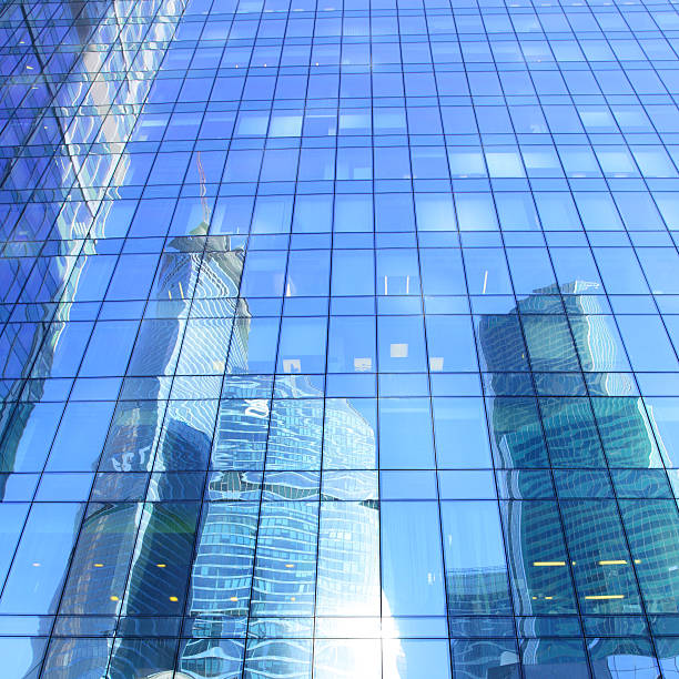 istock Reflections of modern office buildings 472647068