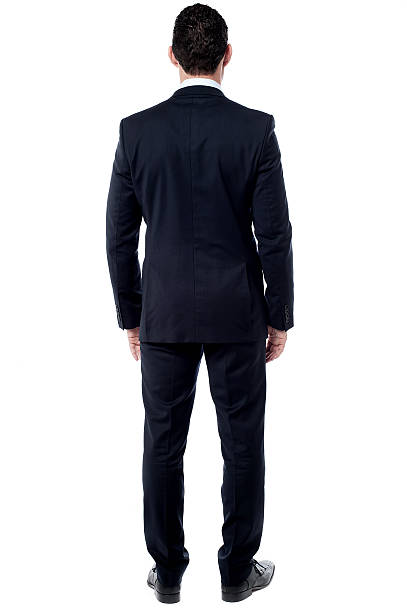istock Back pose of male entrepreneur 472654532