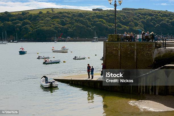 River At Fowey Cornwall England Stock Photo - Download Image Now - 2015, Cornwall - England, England