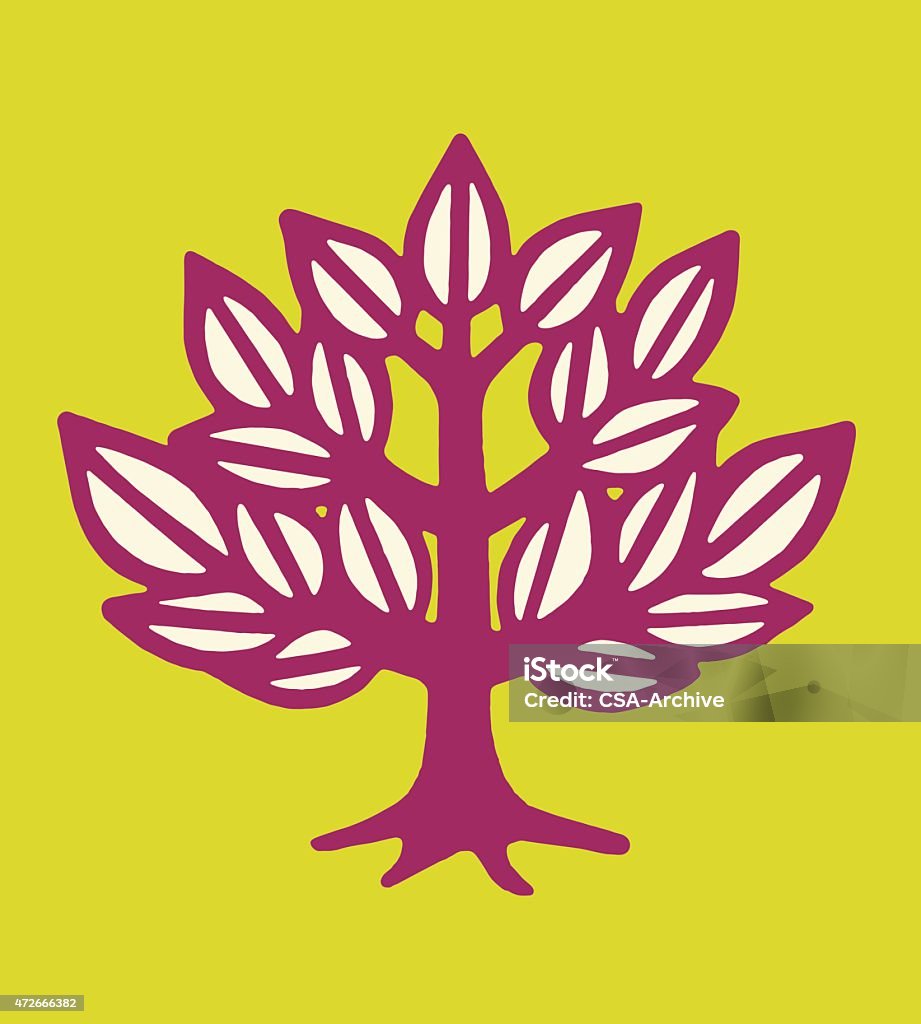 Small Tree Vector Files Small Tree Stock Illustration - Download Image Now - Tree, 2015, Branch ...