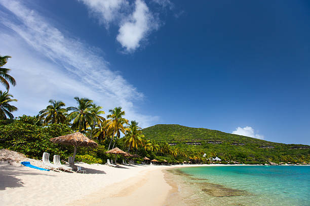 istock Beautiful tropical beach at Caribbean 472674754