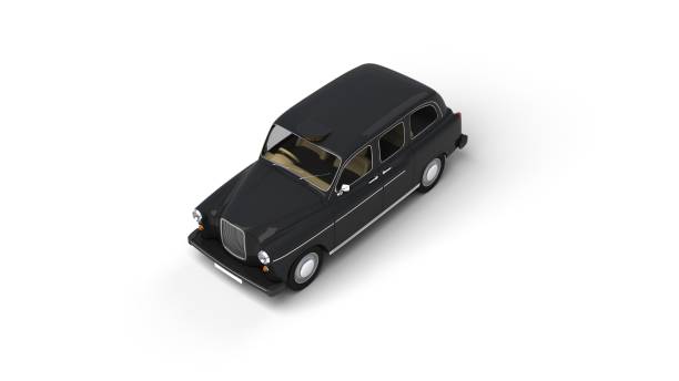 istock Black taxi 472675660