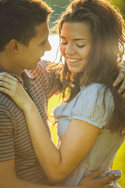 istock Happy young couple on a picnic 472677602
