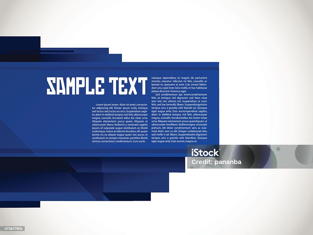 Layout Blue Example Abstract Blue Layout Design Stock Illustration - Download Image Now ...