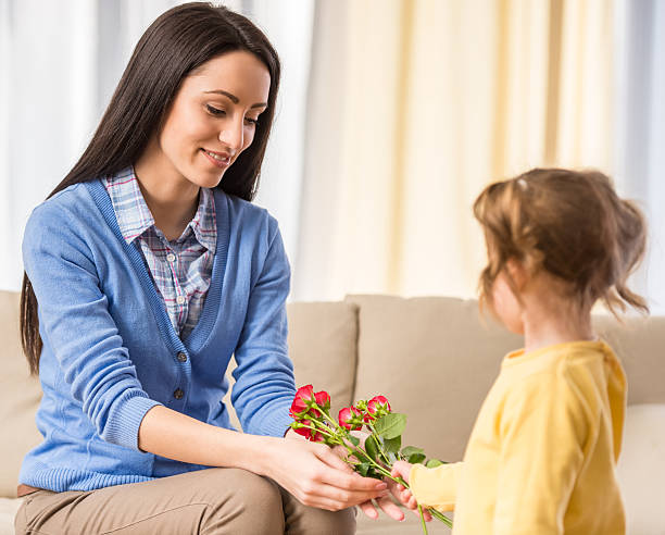 istock Mom with little daughter 472685694
