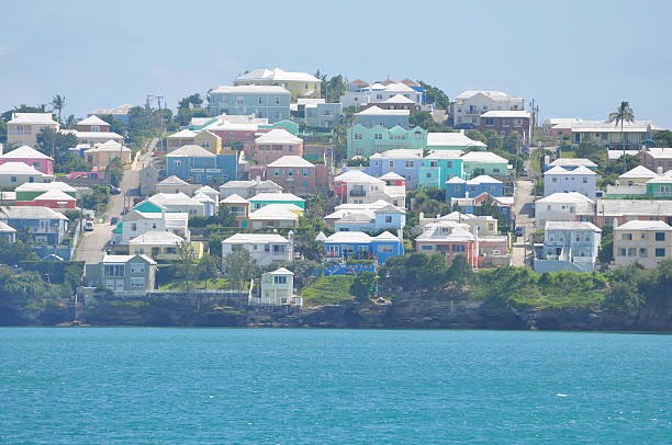 istock Colorful Houses in Bermuda 472687876