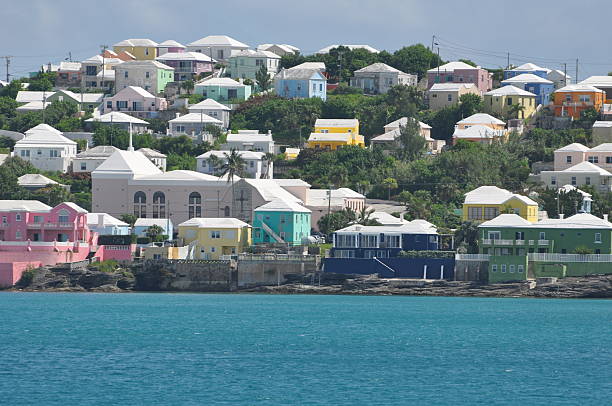 istock Colorful Houses in Bermuda 472687878