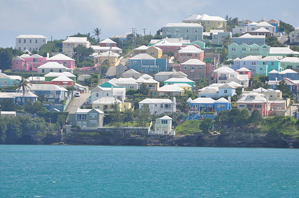 istock Colorful Houses in Bermuda 472687882