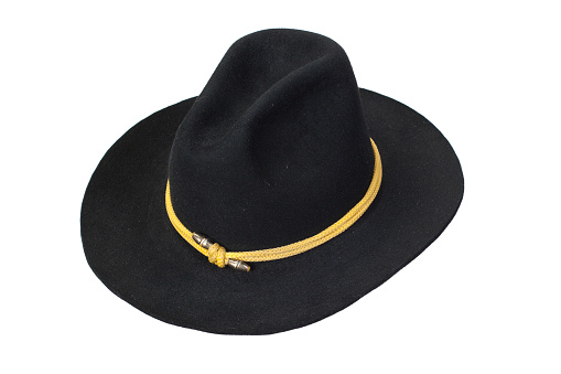 US Cavalry hat isolated