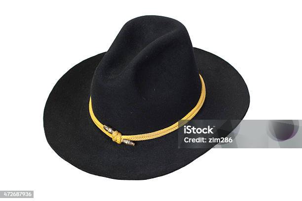Us Cavalry Hat Isolated Stock Photo - Download Image Now - Cavalry, American Culture, Hat