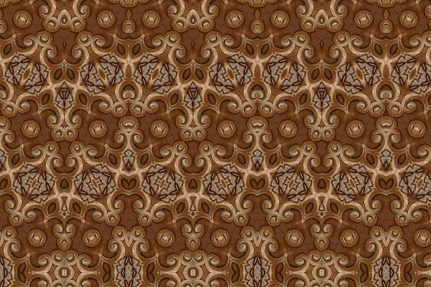 istock Carved wood wall close 472689116