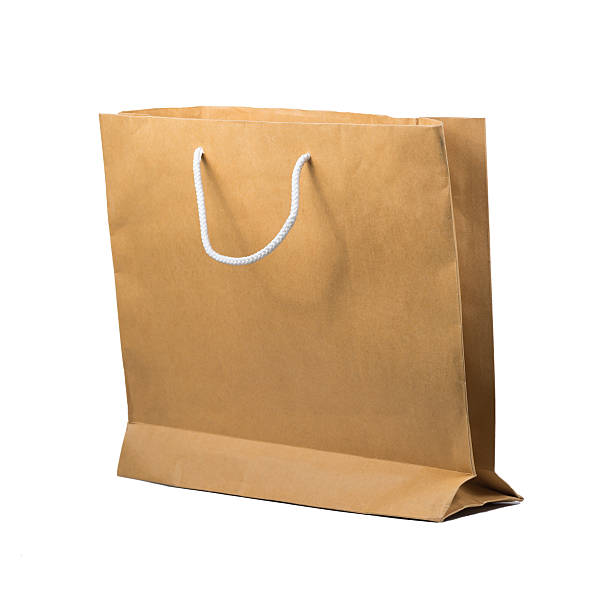 istock brown paper bag isolated on white 472693212
