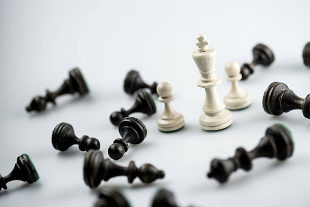istock Chess figure, business concept strategy, leadership, team and success 472694236