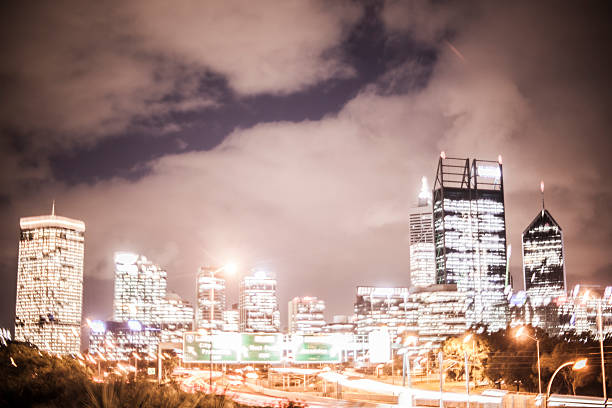 istock long exposure glowing city 472694978