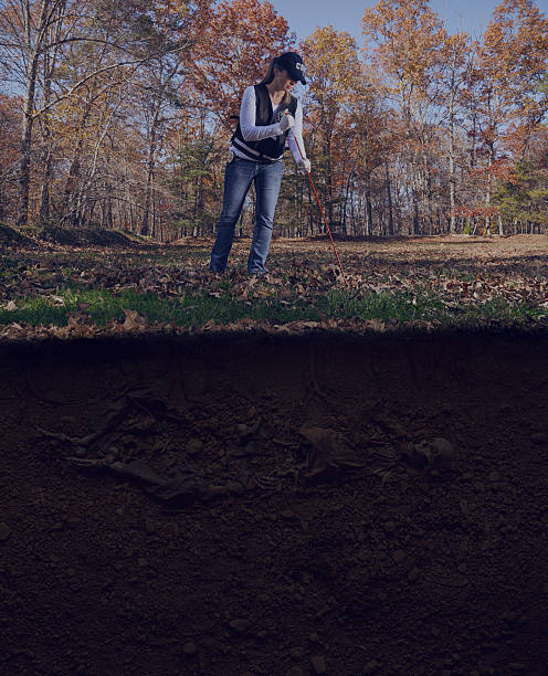 istock CSI officer probing for remains crime scene 472696808