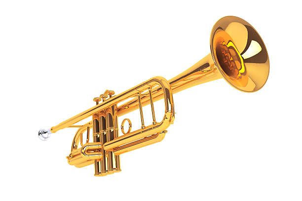 istock Polished Brass Trumpet 472697198