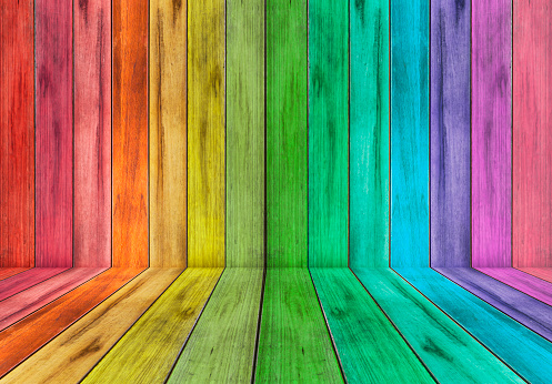 colorful wood background