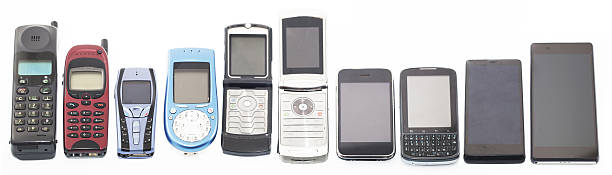 istock Old and new Mobile phones, smartphone 472698646
